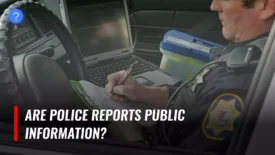 are police reports public information