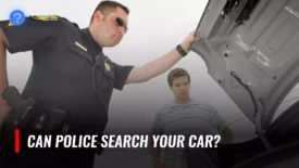 can police search your car